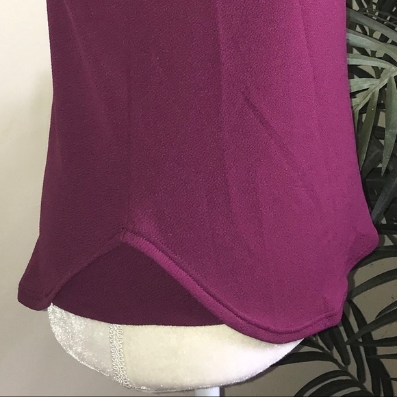 2/$20 Bar lll Textured Stretch Short Sleeve Top XS - Picture 7 of 7